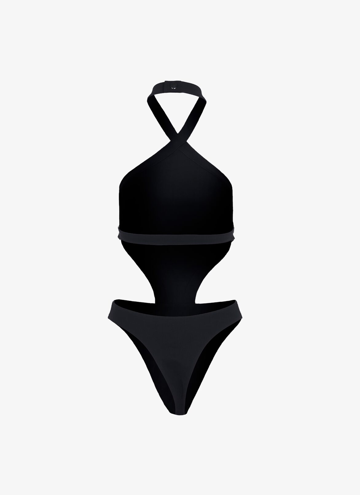 TRIKINI SWIMSUIT ALAÏA BLACK TRIKINI SWIMSUIT
